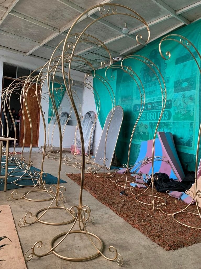 Wedding Iron Pillar and Frames 8